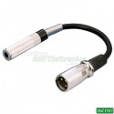 CAVO ADATTATORE CANON/JACK FEMMINA 6,3