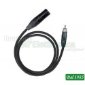 CAVO AUDIO RCA MASCHIO - XLR MASCHIO 5MT
