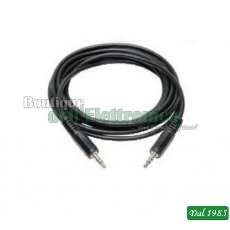 CAVO AUDIO STEREO SPINA JACK 3,5MM / SPINA JACK 3,5MM - 3MT