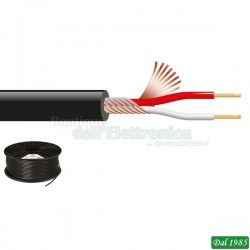 CAVO MICROFONICO 2X0,12 mm