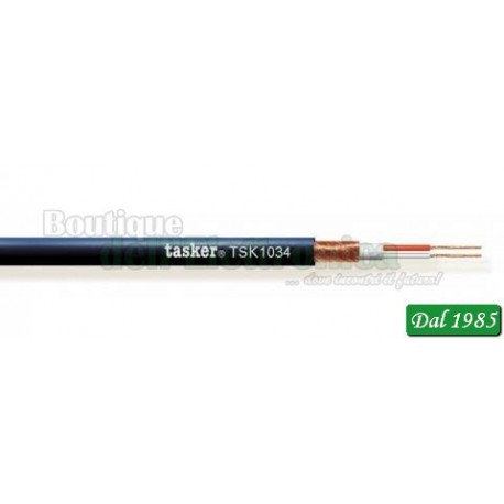 CAVO MICROFONICO PROFESSIONALE 2X0,40 MM² TSK1034 TASKER