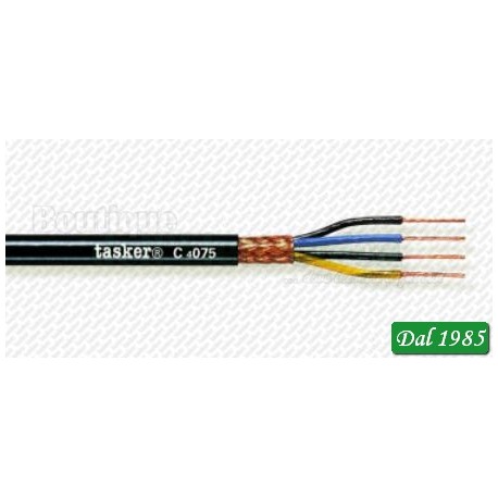 CAVO SCHERMATO 2X0,75mm² 18 AWG