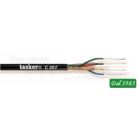 CAVO SCHERMATO C207 2X0,15+2X0,15mm² 25 AWG TASKER